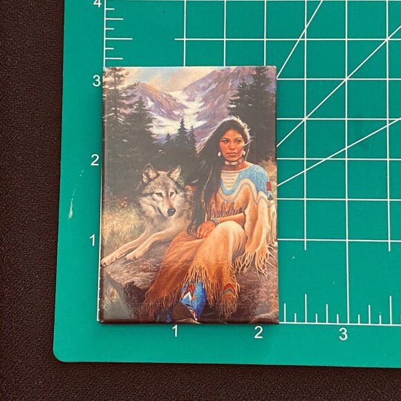 WINDSONG Carole Coffman VTG Greeting Card / Magnet Leanin' Tree Combo Pack - Picture 7 of 9